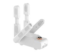 Sèche-bottes électrique haute puissance avec souffleur de chaleur et arrêt automatique en 120 minutes - Sèche-chaussures et gants de 500 W avec Dual-Tech température constante de 47,8 °C, circulation