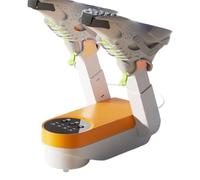 Sèche-bottes portable - Sèche-bottes de travail électrique | Sèche-chaussures pliable avec arrêt automatique, chauffe-pieds, réduit les odeurs avec minuterie | Déodorant pour chaussures