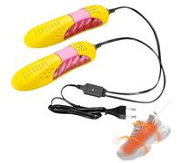 Seche-Bottes,Sèche-Chaussures,Shoe Dryer Sèche, Chaussures Warmers,Réchauffe et sèche Chaussure électrique déshydratant,enlève l'humidité, déshumidificateur Anti Odeur,Jaune