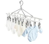 Sèche-chaussettes en acier inoxydable portable coupe-vent | Sèche-chaussettes et sous-vêtements vêtements maison appartement intérieur et extérieur vêtements serviette