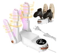 Seche Chaussure Electrique,Sèche-Chaussures Pliable Avec Minuterie,Séchoir A Chaussures Electrique,Sèche Chaussures Pour Chapeaux,Chaussettes,Chaussures,Gants,Chaussures De Ski