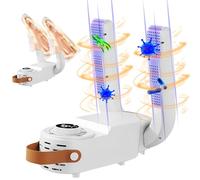 Seche Chaussure: Sèche Chaussures Electrique avec Minuterie Intelligente Design Pliable Séchage Rapide pour Chaussures, Gants de Boxe, Bottes de Ski