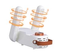 Sèche-chaussures électrique avec minuterie d'arrêt automatique Appareil portable pliable de séchage de chaussures chauffant