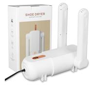 Sèche Chaussures Électrique,Chauffe Bottes,Conception pliable,Avec trois réglages de minuterie et une fonction antibactérienne,Convient pour les bottes, les baskets, les gants, les chapeaux