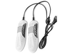 Sèche Chaussures Électrique,Seche-Bottes,Séchoirs Chaussures Portable,Shoe Dryer Sèche,Chauffant Warmers,Enlève l'humidité,Déshumidificateur Anti Odeur,Blanc