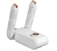 Sèche-chaussures portable au design compact et pliable, idéal pour les voyages et à la maison, garantit un séchage rapide et uniforme grâce à des réglages de chaleur ajustables