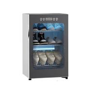 Sèche-chaussures Pour Chaussures De Travail, Armoire De Séchage Jusqu’à 400 W Avec Structure En Métal, Fenêtre De Visualisation, Double Ventilation Et Minuterie(3-layer structure)