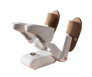 Sèche-chaussures pour chaussures | Étagère chauffante avec minuterie à 3 niveaux | Sèche-chaussures pliable pour bottes et gants | Pour pluie, hiver, gym, aventures extérieures, travail et camping