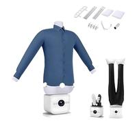 Sèche-chemises automatique, repasseuse intégrée, mannequin de repassage, multi-tailles, température de chauffe de 60 à 70 °C, for chemises, blouses et pantalons(A)