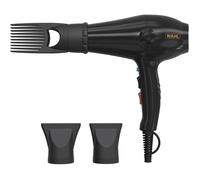 Sèche-Cheveux Afro Powerpik Embout Peigne Pik Cheveux Texturés 3 Réglages de Chaleur Anti-Frisottis