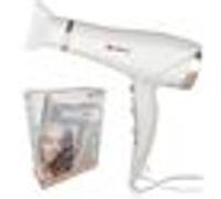 Sèche-Cheveux Alpina 2300W Electrique Plastique Coolshot 3 Niveaux de Chauffage Blanc Blanc/Or Rosé G