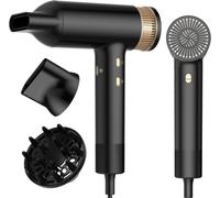 Seche Cheveux Avec Diffuseur, Sèche Cheveux Professionnel 110.000 Tr/Min, Sèche-Cheveux Ionique Hair Dryer Séchage Rapide & Volume, Blow Dry & Style, 3 Températures Et 2 Vitesses & Cool Shot