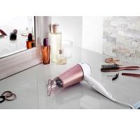 Sèche Cheveux Avec Fonction Ionique Rose Blanc