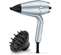 BaByliss Sèche-cheveux D773DE Hydro Fusion 2100 W Bleu et Noir