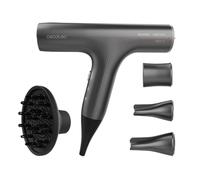 Cecotec Sèche-cheveux ionique Bamba Ionicare 6000 RockStar Soft Pro. Moteur numérique, faible consommation d'énergie, ions réels, protection extrême, fonction autonettoyante, 4 accessoires.