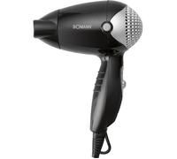 Sèche-cheveux - Bomann - HT 8002 CB - 1200W - 2 réglages de température - Blanc/Noir