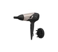 Sèche-cheveux Calor Booster ionique Studio Dry Glow CV5831C0 Noir Or Noir / Peau Cachemire H