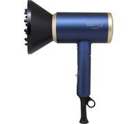 Sèche-cheveux Camry | CR 2268 | 1800 W | Nombre de niveaux de chaleur 2 | Fonction d'ionisation | Embout diffuseur | Bleu/doré