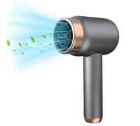 Sèche-cheveux de voyage par batterie et sèche-cheveux filaire 2 en 1, 1000 W, sèche-cheveux ionique 1500 mAh, 2 réglages de température, 3 vitesses, sèche-cheveux, sèche-cheveux, ionique, gris