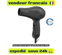 Seche cheveux de voyage pliable hair dryer 750w