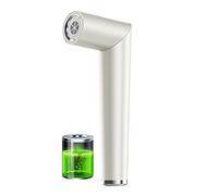 Sèche-cheveux de voyage, sèche-cheveux portable et pliable, rechargeable, idéal comme cadeau Noël for femme, vert(White)
