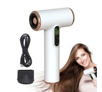 Sèche-Cheveux De Voyage | Sèche-Cheveux Rechargeable par USB Batterie 15000 mAh | Haute Vitesse Pour Séchage Rapide - Pour Femmes Hommes Adultes Amis Famille Maison Dortoir Voyage Hôtel
