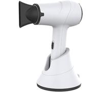 Sèche-Cheveux De Voyage, Sèche-Cheveux sans Fil Bi-Tension 110v-240v avec Batterie Au Lithium Rechargeable 5000mah, Sèche-Cheveux à Moteur à Courant Continu pour La Peinture, White
