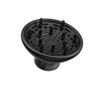 Sèche-cheveux Diffuseur pour Volume Boost, Taille 5,51" (BLACK) | Conception multi-trous, Plastique résistant à la chaleur, Idéal pour la maison et le salon