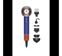 Sèche-cheveux Dyson Supersonic Nural Curly+Coily Bleu 1600W - Flux d'air 13.3 L/s, Température max 100°C, 3 vitesses, 4 niveaux de chauffe, Fonction Ionique