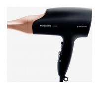 Panasonic - Personalcare EH-NA63CN825 | Sèche-cheveux, Technologie Nanoe, Soin du cheveu, 3 vitesses, 4 températures, 2 accessoires, Touche Air Froid, Noir et or