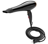 Avizar Sèche-cheveux Élancé 1550W avec Fonction Réduction Sonore Noir / Or