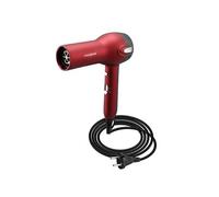 Sèche-Cheveux Electrique 1400W avec Air Froid et Vitesses Réglables Rouge