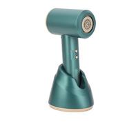 Sèche-cheveux Fil, Batterie Rechargeable, 3 Niveaux de Volume D'air, Grille D'aération Amovible, 2 Buses de Séchage, Vert (Prise UE)