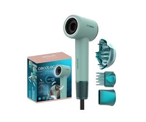 Sèche-cheveux Générique Moteur Brushless 1600W 110.000 tr/min Ionique Vert