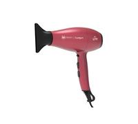 Sèche-cheveux professionnel Gama Comfort 5d Therapy - Rouge - 2200W - Lampe halogène - Protection continue