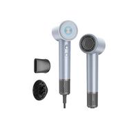 Sèche-cheveux haute vitesse 1600 W JIGOO H300 200 millions d'ions négatifs 2 niveaux de vitesse faible bruit anneau lumineux 3 couleurs
