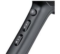 Sèche-cheveux HT 0165, avec cordon extractible, noir