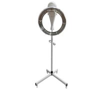 Sèche-cheveux infrarouge 360°, appareil à vapeur professionnel sur pied de 950 W avec technologie de chauffage rapide, pour séchage, permanentes et coiffage en institut