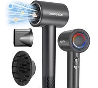 Aigostar Sèche-Cheveux Ionique, 200 Millions Ions Négatifs, Moteur Sans Balais de 110000 RPM pour un Séchage Rapide, Diffuseur Magnétique