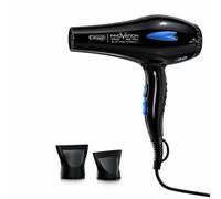 Sèche-cheveux ionique 2200W Innovation High Tech Blue Ions Therapy - 3.000.000 Ions Négatifs, 3 Températures, 2 Vitesses, 2 Embouts