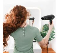 Sèche Cheveux Ionique Avec Diffuseur Ion Et Grand Débit D'air 2400w Bleu Noir