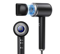 Seche Cheveux Ionique Professionnel BESTOPE PRO - Sèche-Cheveux de Voyage 6 Niveaux de Température et 5 vitesses - Mode Enfants,Autonettoyant,Moteur Sans Balais 110000 tr/min Séchage Rapide