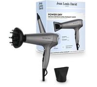 Sèche-cheveux - JEAN LOUIS DAVID - Power Dry - Diffuseur - 3 températures - 2400 W - Gris