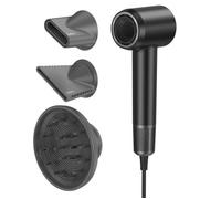 Sèche-cheveux Laifen SWIFT à haute vitesse - Séchage rapide 1600W & 110,000RPM - Noir
