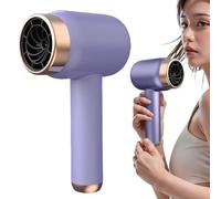 Sèche-Cheveux Léger | Outil de Coiffure Sans Fil | Sèche-Cheveux avec Trois Niveaux de Vitesse - pour Hôtel Vacances Voyage d Affaires Salle de Sport Dortoir Plage Camping