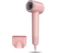 Seche-Cheveux-Lonique Professionnel 200 Millions D'ions Négatifs Soin Capillaire À Ions Négatifs Sèche-Cheveux 2 Minutes Sèche-Cheveux Puissant Haute Vitesse Gris (2 Diffuseurs)