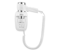 Sèche-cheveux mural professionnel - VALERA - Action Protect 1600 - 1600 W - 2 vitesses, 3 temp. - Prise rasoir 110-230V