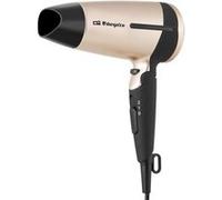 Orbegozo Sèche-cheveux SE1600 1600 W pliable 2 niveaux air froid protection contre la surchauffe Noir