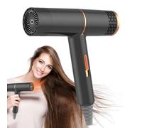 Sèche-cheveux portable, sèche-cheveux | Sèche-cheveux à vitesse infiniment variable,Séchage rapide, léger et silencieux, soin capillaire sans dommages pour voyage, salon, coiffure, femmes