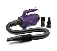 Sèche-Cheveux pour Chien Blower Séchoir Animaux Pulseur Professionnel à Haute Vitesse pour Chien 3.8 HP（Violet）